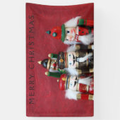 Vier nutcrackers groep spandoek (Verticaal)