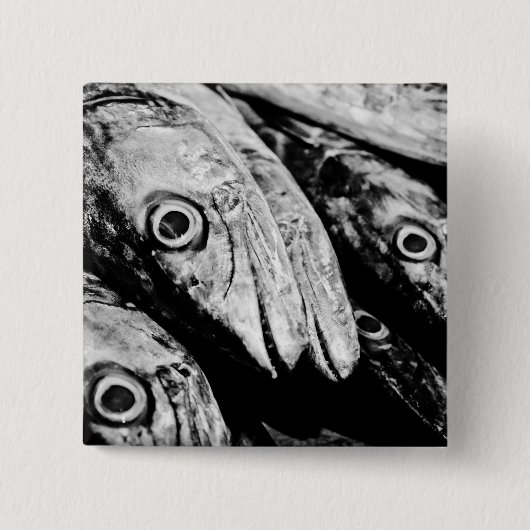 vier ogen vierkante button 5,1 cm (Voorkant)