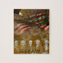 Vier Onafhankelijkheidsdag Legpuzzel