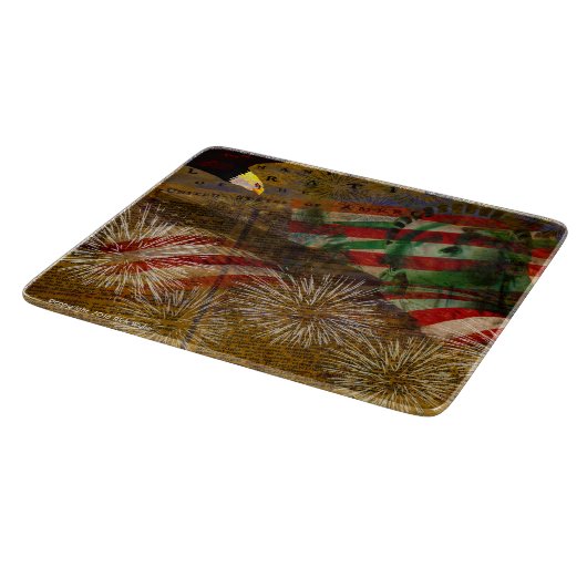 Vier Onafhankelijkheidsdag Snijplank (Hoek)