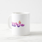 Vier ontwerp koffiemok (Voorkant links)