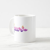 Vier ontwerp koffiemok (Voorkant links)