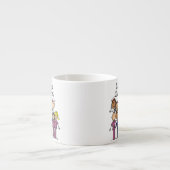 Vier Onze Verpleegsters Espresso Kop (Voorkant)