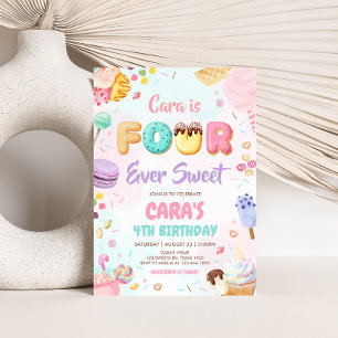 Vier ooit lieve verjaardagsfeestje kaart