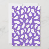 Vier ooit Spooky Girl 4th Birthday Halloween Party (Achterkant)