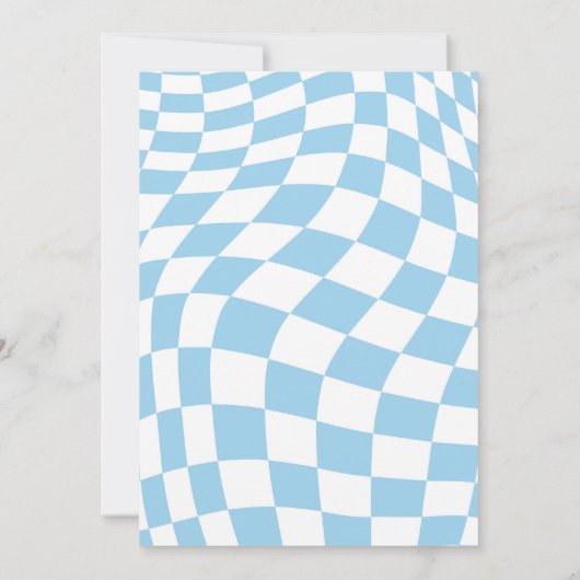 Vier ooit Spooky Halloween Groovy Ghost Birthday Kaart (Achterkant)