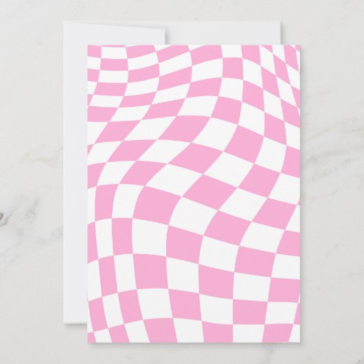 Vier ooit Spooky Halloween Groovy Ghost Birthday Kaart (Achterkant)