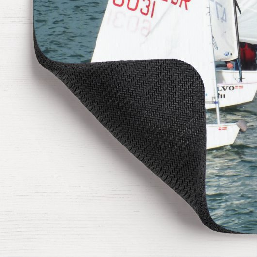 Vier Optimistische boten Muismat (Hoek)