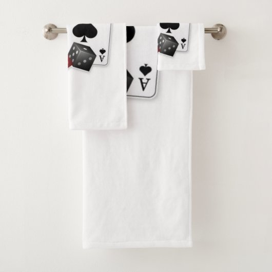 Vier ozen en dices bad handdoek (Insitu)