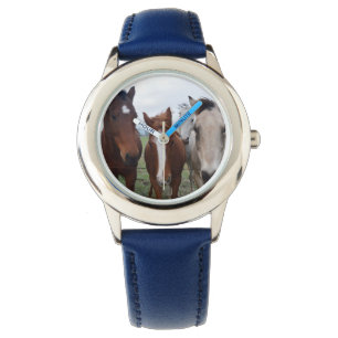 Vier paarden, Kinder horloge. Horloge
