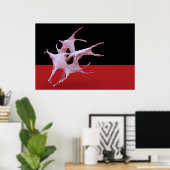 Vier paarden poster (Thuiskantoor)