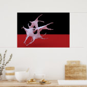 Vier paarden poster (Keuken)