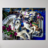 Vier paarden poster (Voorkant)