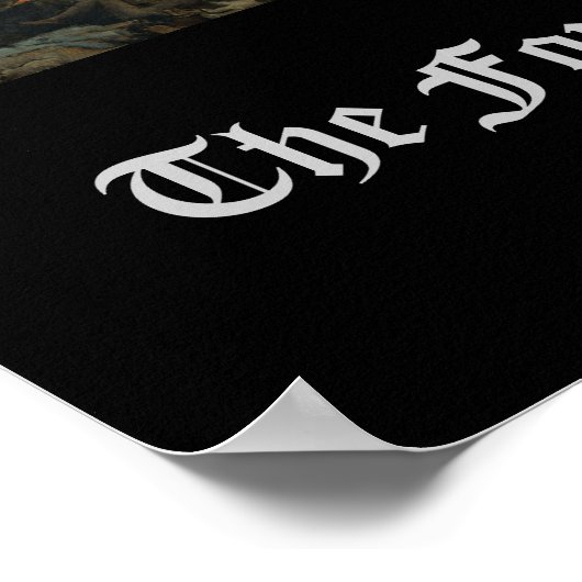 Vier paarden van de Apocalyps Poster (Hoek)