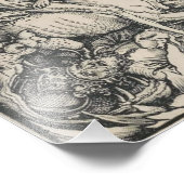 Vier paarden van de Apocalyps van Durer Foto Afdruk (Hoek)