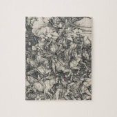 Vier paarden van de Apocalyps van Durer Legpuzzel (Verticaal)