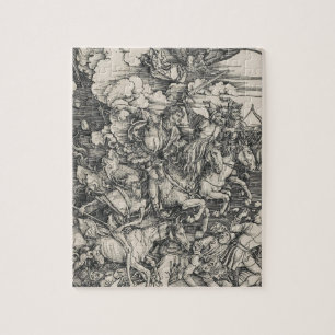 Vier paarden van de Apocalyps van Durer Legpuzzel