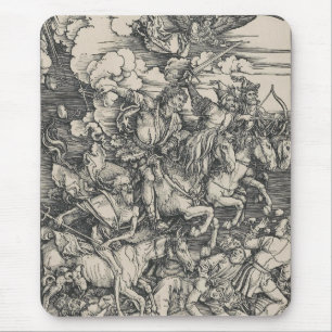 Vier paarden van de Apocalypse Durer Muismat