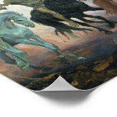 Vier paarden van de Apocalypse Revelations Poster (Hoek)