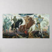 Vier paarden van de Apocalypse Revelations Poster (Voorkant)