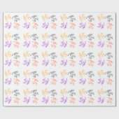 Vier paarden Verpakkingspapier Cadeaupapier (Vlak)