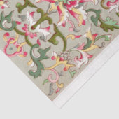 Vier paneel bloemmotief tissuepapier (Detail)