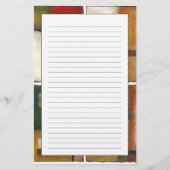 Vier panelverf van Jennifer Goldberger Briefpapier (Voorkant)