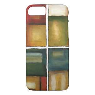 Vier panelverf van Jennifer Goldberger Case-Mate iPhone Case