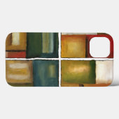 Vier panelverf van Jennifer Goldberger Case-Mate iPhone Case (Achterkant (horizontaal))