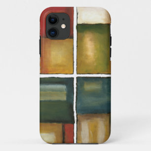 Vier panelverf van Jennifer Goldberger iPhone 11 Hoesje
