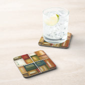 Vier panelverf van Jennifer Goldberger Drankjes Onderzetter (Rechterzijde)