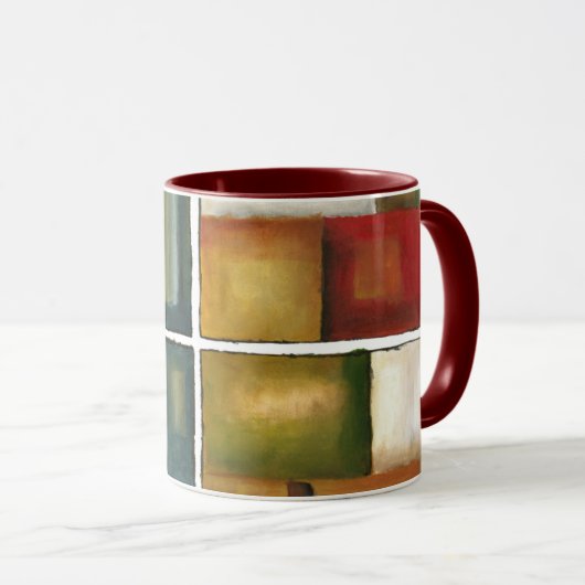 Vier panelverf van Jennifer Goldberger Mok (Voorkant rechts)