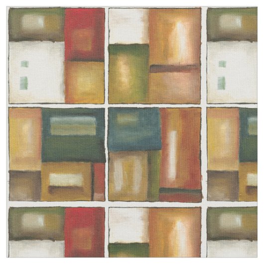 Vier panelverf van Jennifer Goldberger Stof (Close Up)