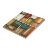 Vier panelverf van Jennifer Goldberger Tegeltje (Zijkant)