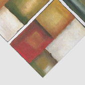 Vier panelverf van Jennifer Goldberger Tissuepapier (Detail)