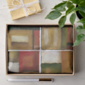 Vier panelverf van Jennifer Goldberger Tissuepapier (Geschenk)