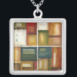 Vier panelverf van Jennifer Goldberger Zilver Vergulden Ketting<br><div class="desc">Geef het geschenk van vier schilderijen in één met dit stuk van Jennifer Goldberger. Dit panelschilderij exudeert warmtevolle bedankt aan de gebruikte kleuren en de eenvoudige verscheidenheid van de subtiele veranderingen. Een geweldig stuk om op je muur te hangen!</div>