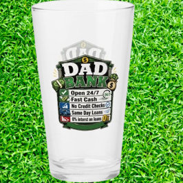  Vier papa bank Glas
