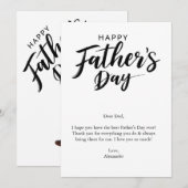 Vier papa in stijl kaart (Voorkant / Achterkant)