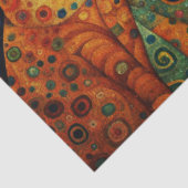 Vier Patroon Katten Decoupage Weefseldocument Tissuepapier (Detail)