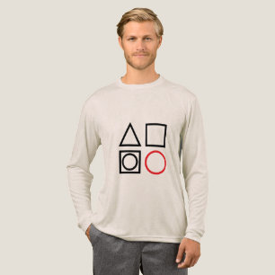 vier pictogram Tri-Blend shirt