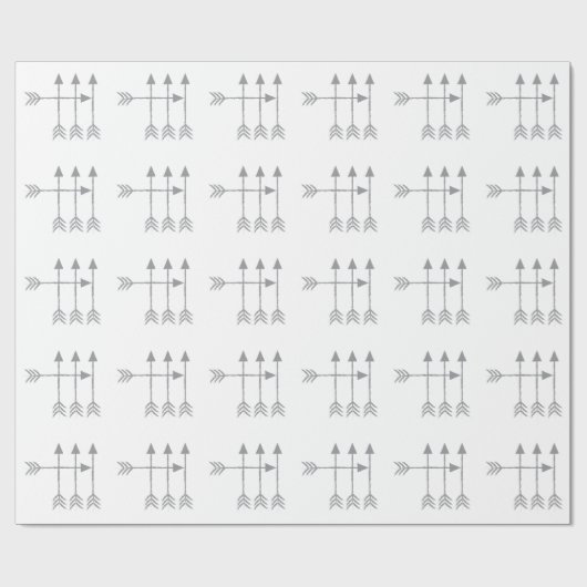 Vier pijlen cadeaupapier (Vlak)