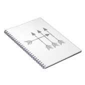 Vier pijlen notitieboek (Rechterzijde)