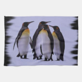 Vier pinguïns Amerikaanse MoJo Kitchen Towel Theedoek (Horizontaal)