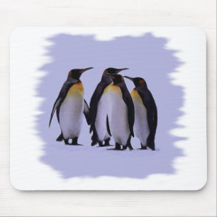 Vier pinguïns muismat