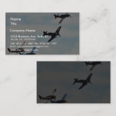 Vier Planes Ons Sky Visitekaartje (Voorkant / Achterkant)