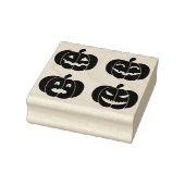 vier pompoenen rubberstempel (Stempel)