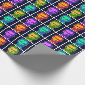 Vier Pop Art Abraham Lincolns Cadeaupapier (Hoek)