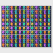 Vier Poppen Art Abraham Lincolns Cadeaupapier (Vlak)