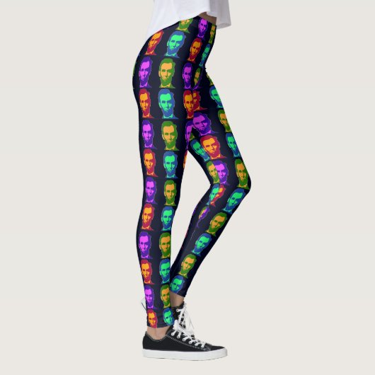 Vier Poppen Art Abraham Lincolns Leggings (Rechts)